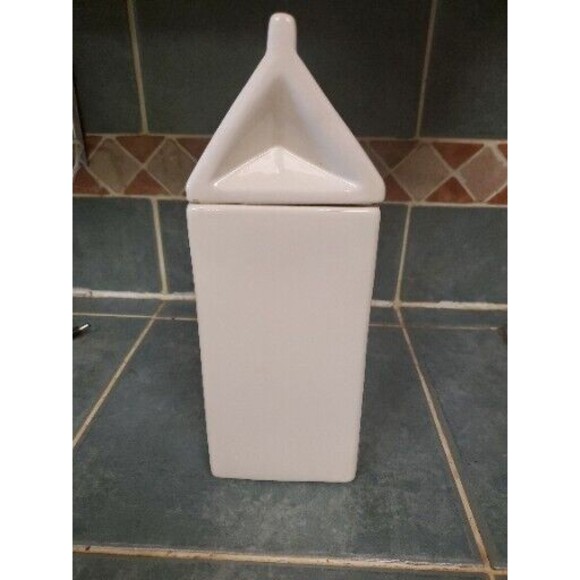 It's Milk And Cookies Time Milk Carton Cookie Jar -Hard To Find Vintage Rare - Picture 4 of 8
